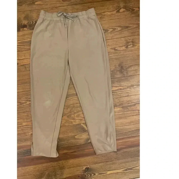 Joie Soft Drawstring Pull-On Trouser Straight Leg Pants, sz M - Picture 1 of 6